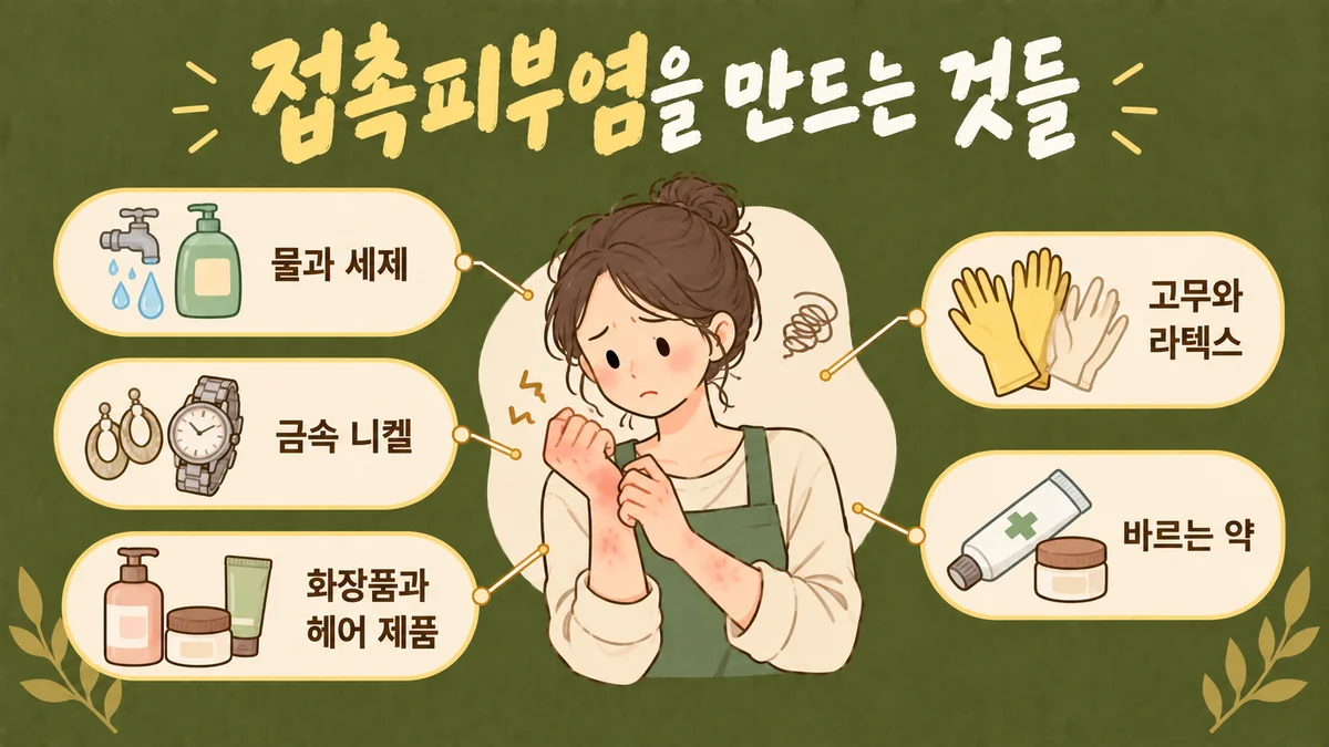 인천 송도 더율한의원 - 접촉피부염 원인