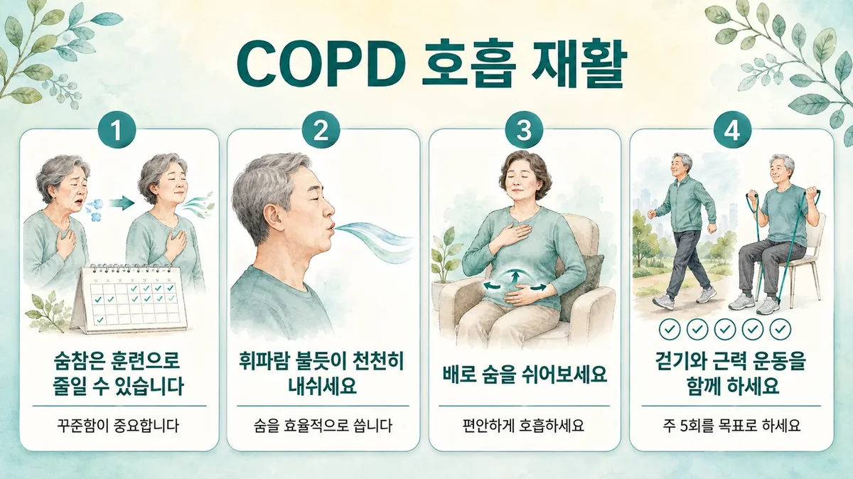 인천 송도 더율한의원 - 만성폐쇄성폐질환(COPD) 호흡