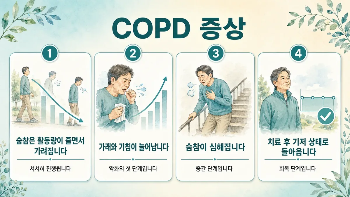 인천 송도 더율한의원 - 만성폐쇄성폐질환(COPD) 증상