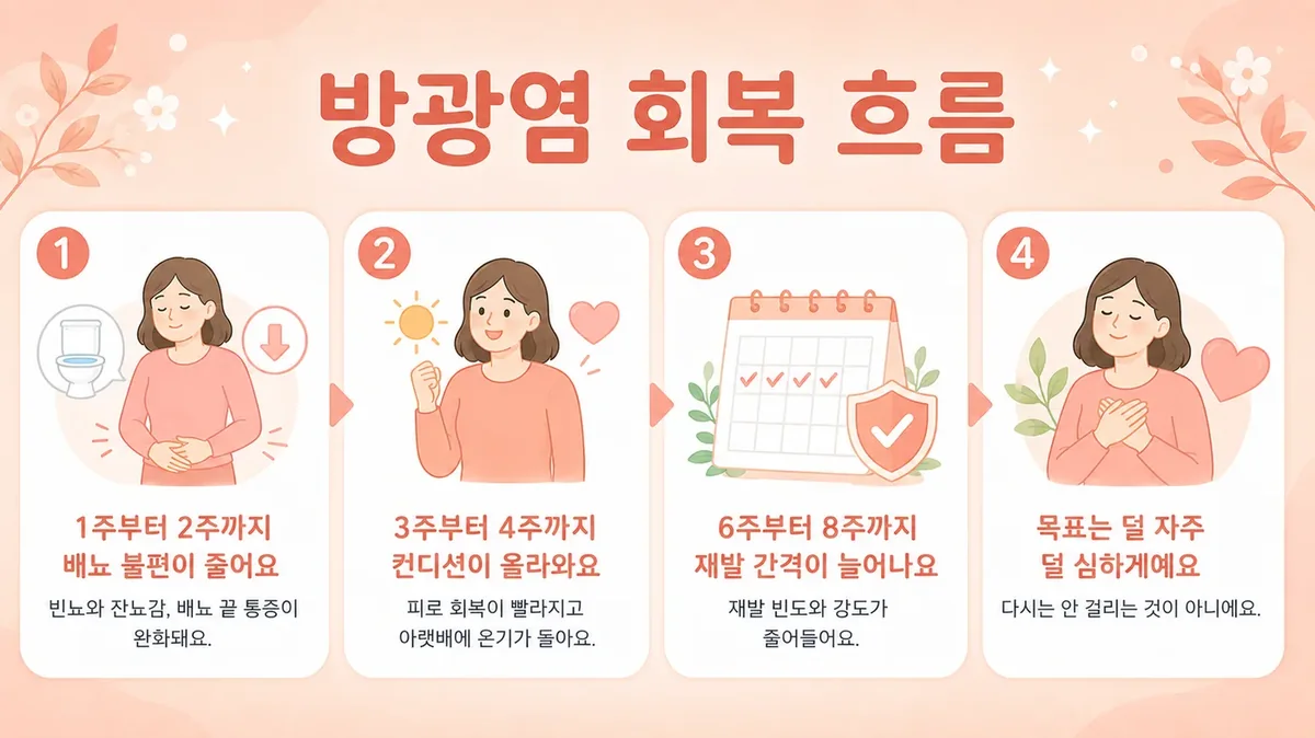 인천 송도 더율한의원 - 방광염 회복
