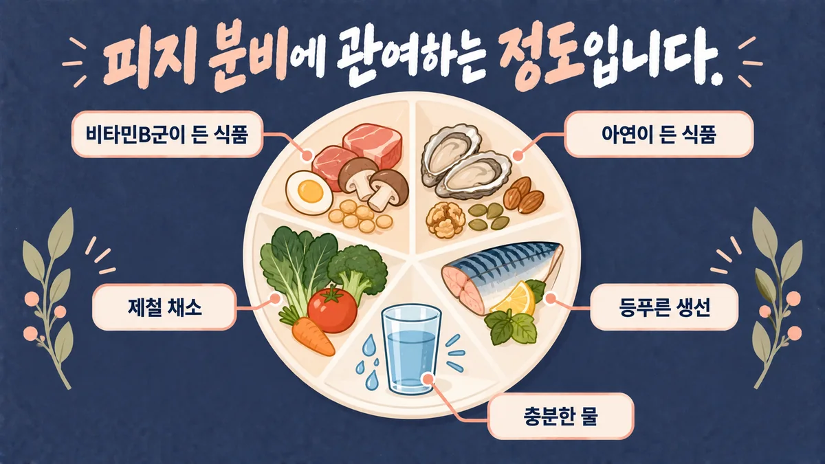 인천 송도 더율한의원 - 비듬 음식