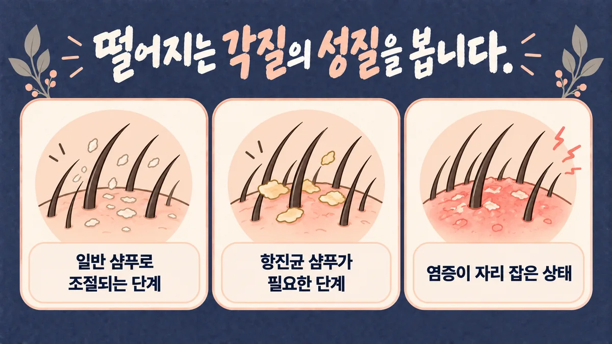 인천 송도 더율한의원 - 비듬 증상