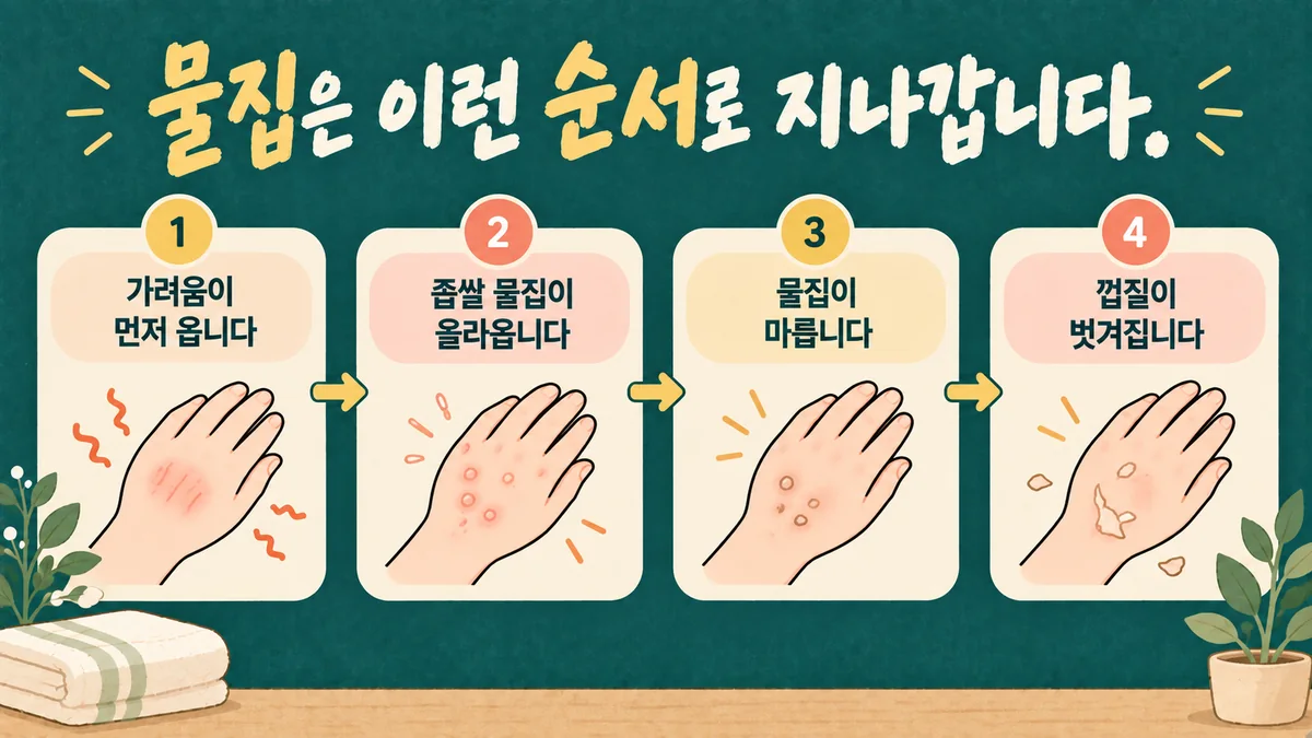 인천 송도 더율한의원 - 한포진 증상