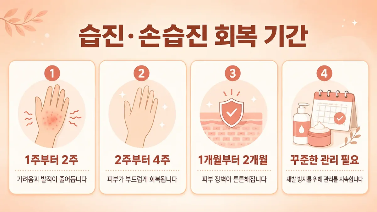 인천 송도 더율한의원 - 습진·손습진 회복