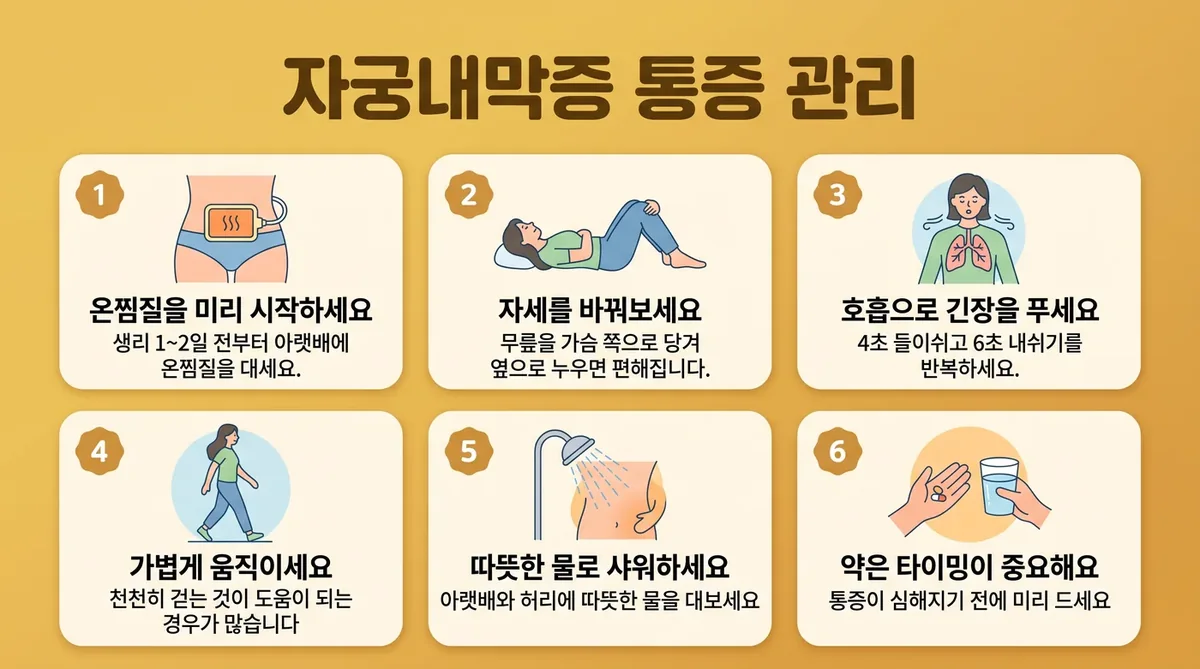 인천 송도 더율한의원 - 자궁내막증 통증 관리
