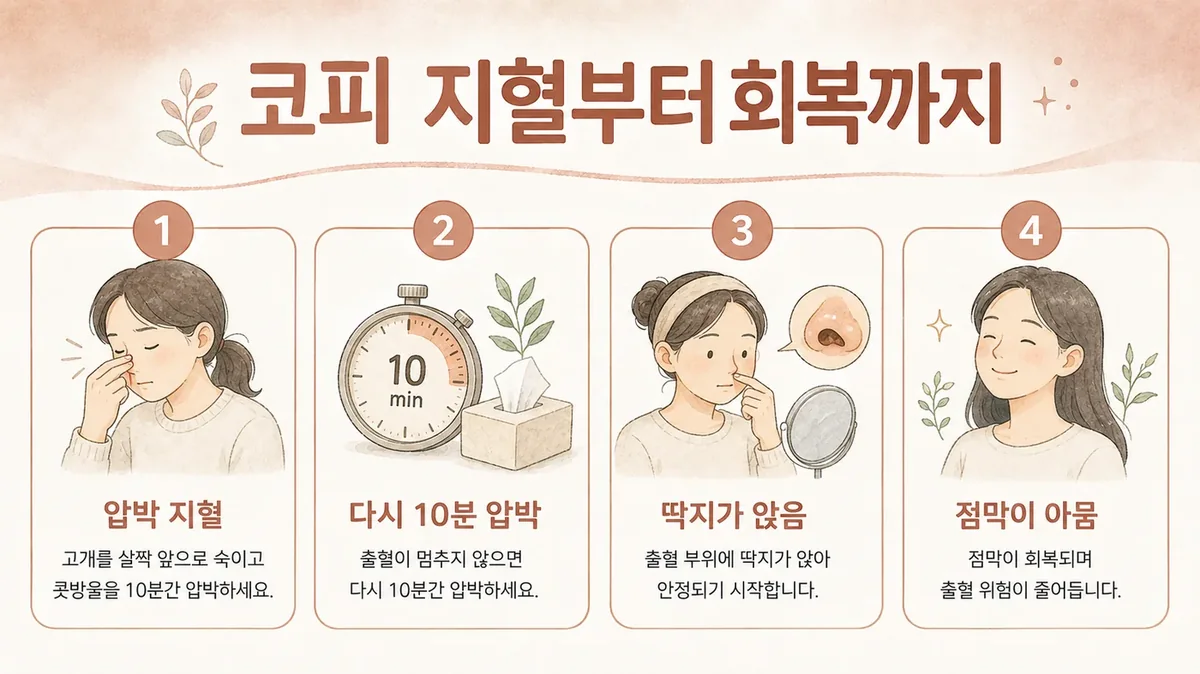 인천 송도 더율한의원 - 코피 증상
