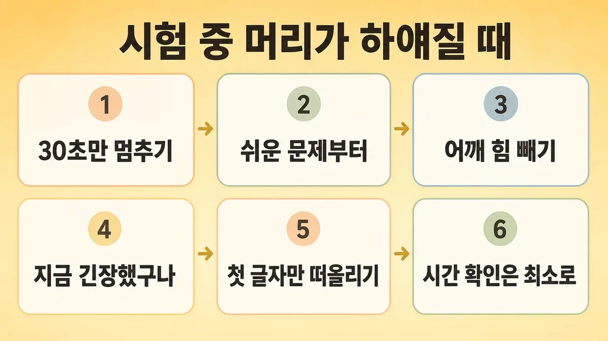 인천 송도 더율한의원 - 수험 스트레스 시험 불안