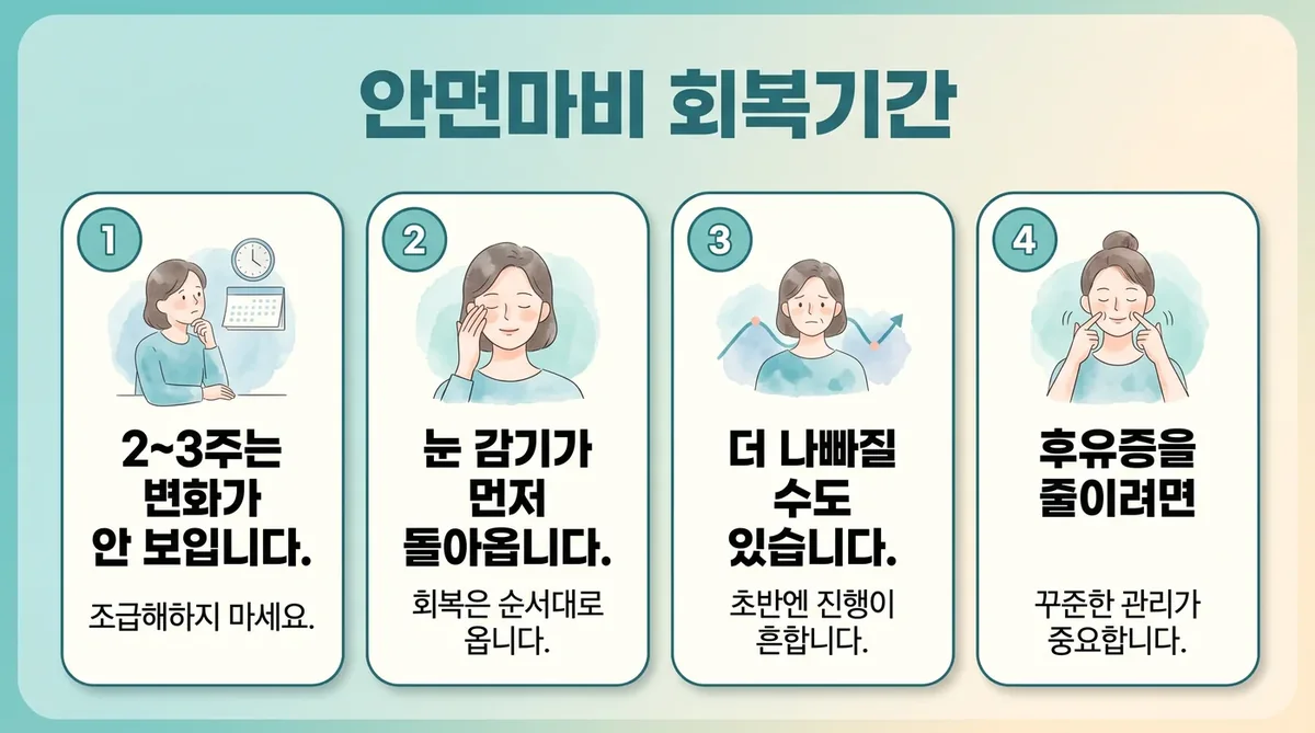 인천 송도 더율한의원 - 안면마비 회복