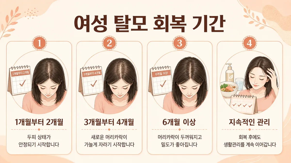 인천 송도 더율한의원 - 여성 탈모 회복