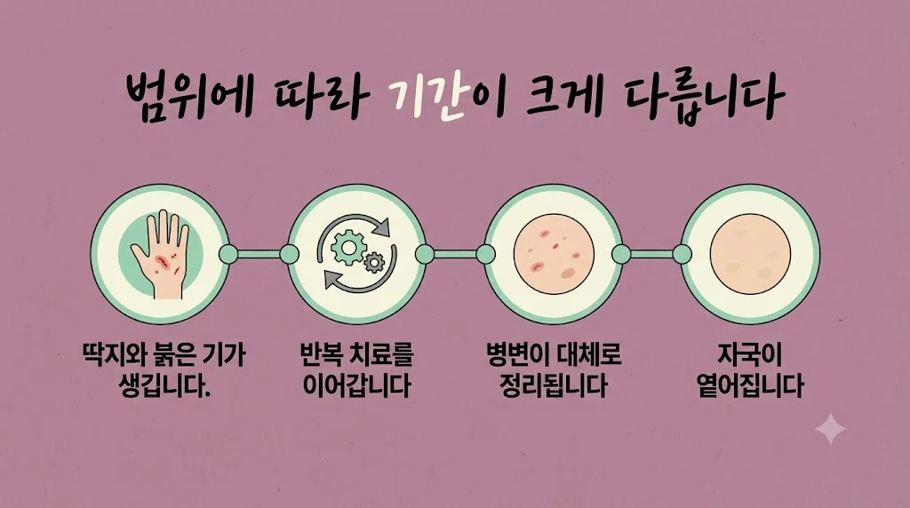 인천 송도 더율한의원 - 편평사마귀 회복