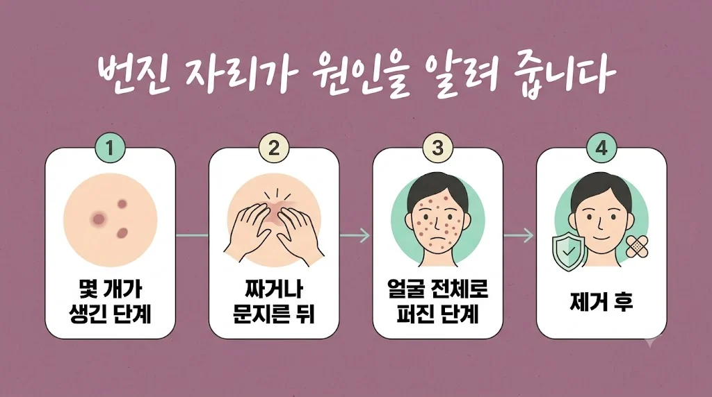 인천 송도 더율한의원 - 편평사마귀 증상