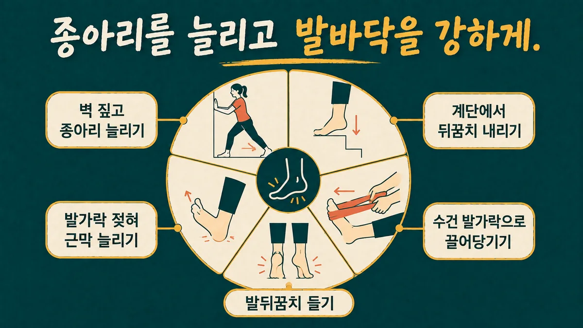 인천 송도 더율한의원 - 발 통증 운동