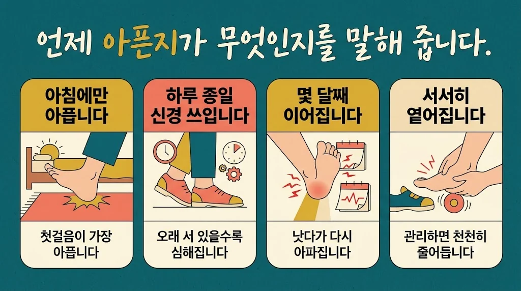 인천 송도 더율한의원 - 발 통증 증상