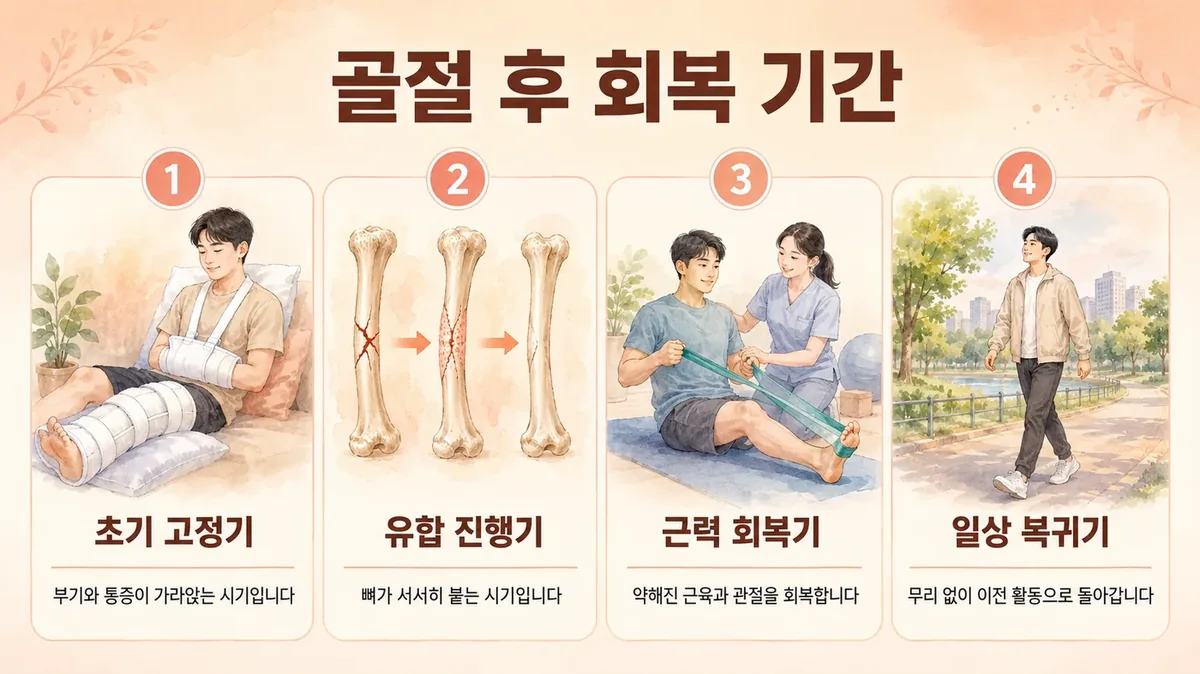 인천 송도 더율한의원 - 골절 후 회복 회복