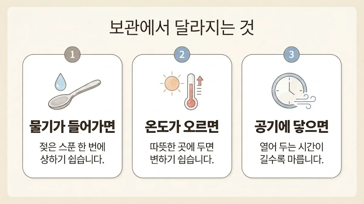 검단한의원 경옥고 보는 기준 - 뜯어 두면·온도가 오르면·포장이 상하면
