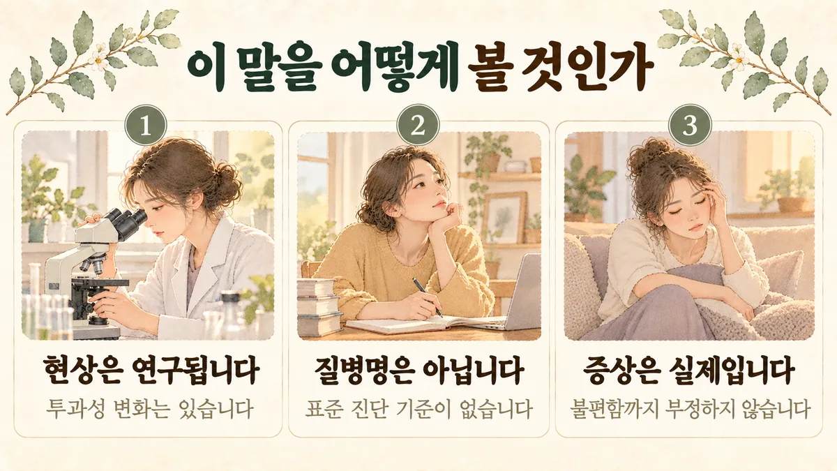 검단한의원 장누수 원인 - 현상은 연구됩니다·질병명은 아닙니다·증상은 실제입니다