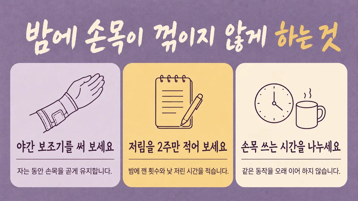 인천 송도 더율한의원 - 손 저림 생활관리