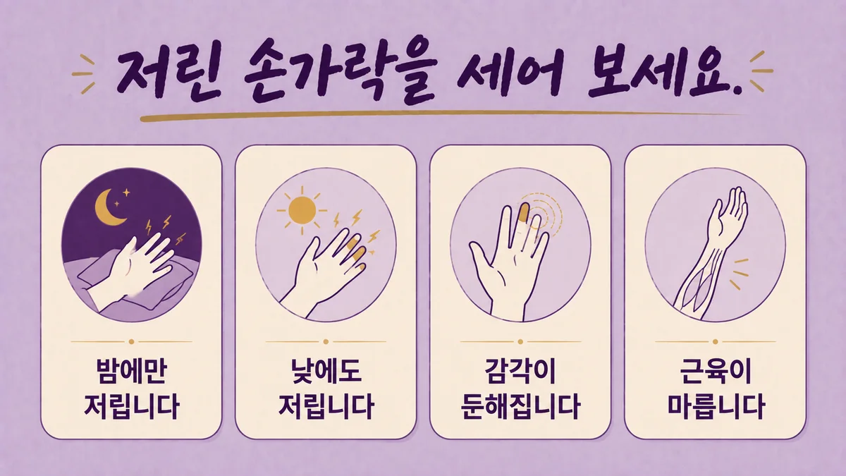인천 송도 더율한의원 - 손 저림 증상
