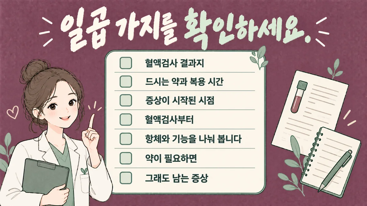 인천 송도 더율한의원 - 하시모토 갑상선염 자가진단