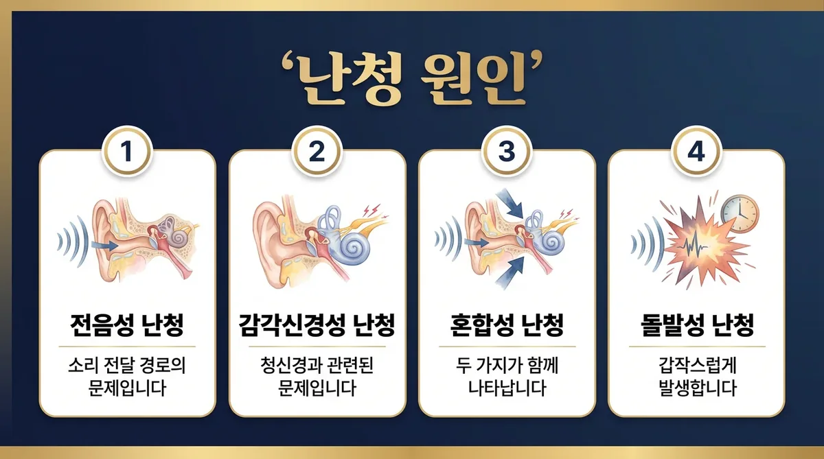 인천 송도 더율한의원 - 난청 원인