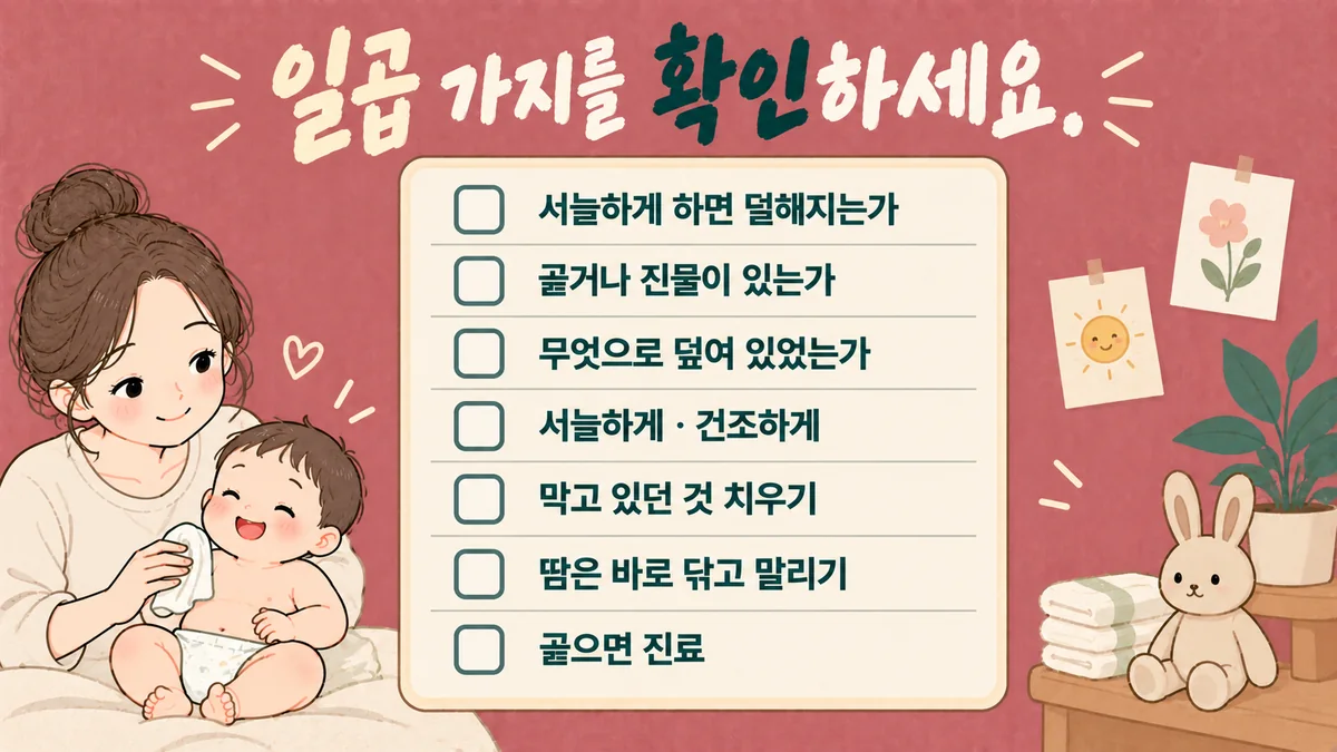 인천 송도 더율한의원 - 땀띠 자가진단