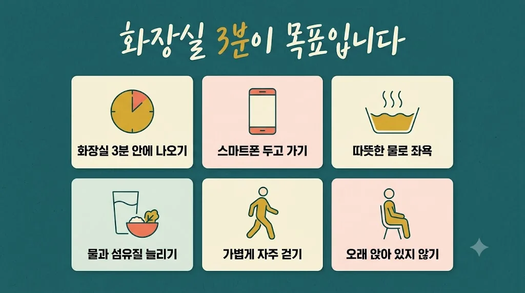 인천 송도 더율한의원 - 치질 생활관리