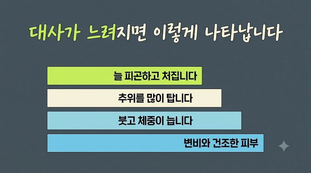 인천 송도 더율한의원 - 갑상선기능저하증 증상