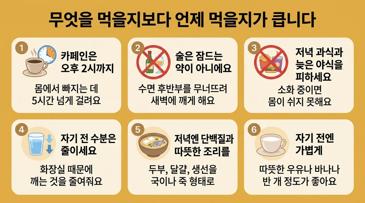인천 송도 더율한의원 - 불면증 음식 가이드
