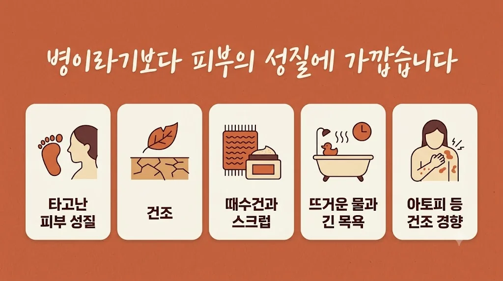 인천 송도 더율한의원 - 모공각화증 원인