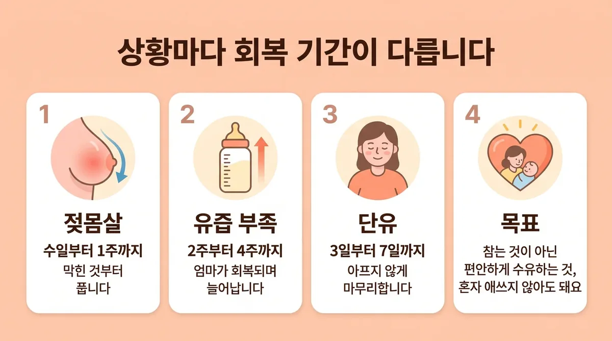 인천 송도 더율한의원 - 모유수유 회복