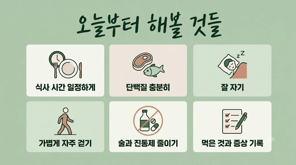인천 송도 더율한의원 - 장누수증후군 생활관리