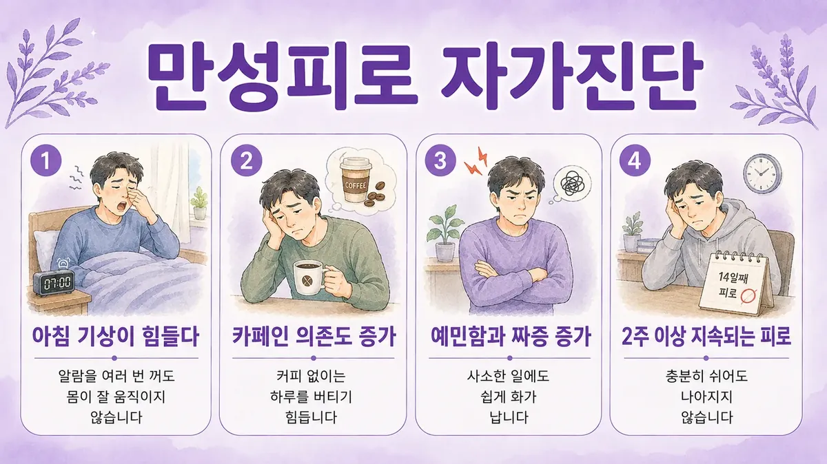 인천 송도 더율한의원 - 만성피로 자가진단