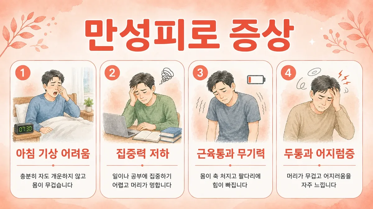 인천 송도 더율한의원 - 만성피로 증상