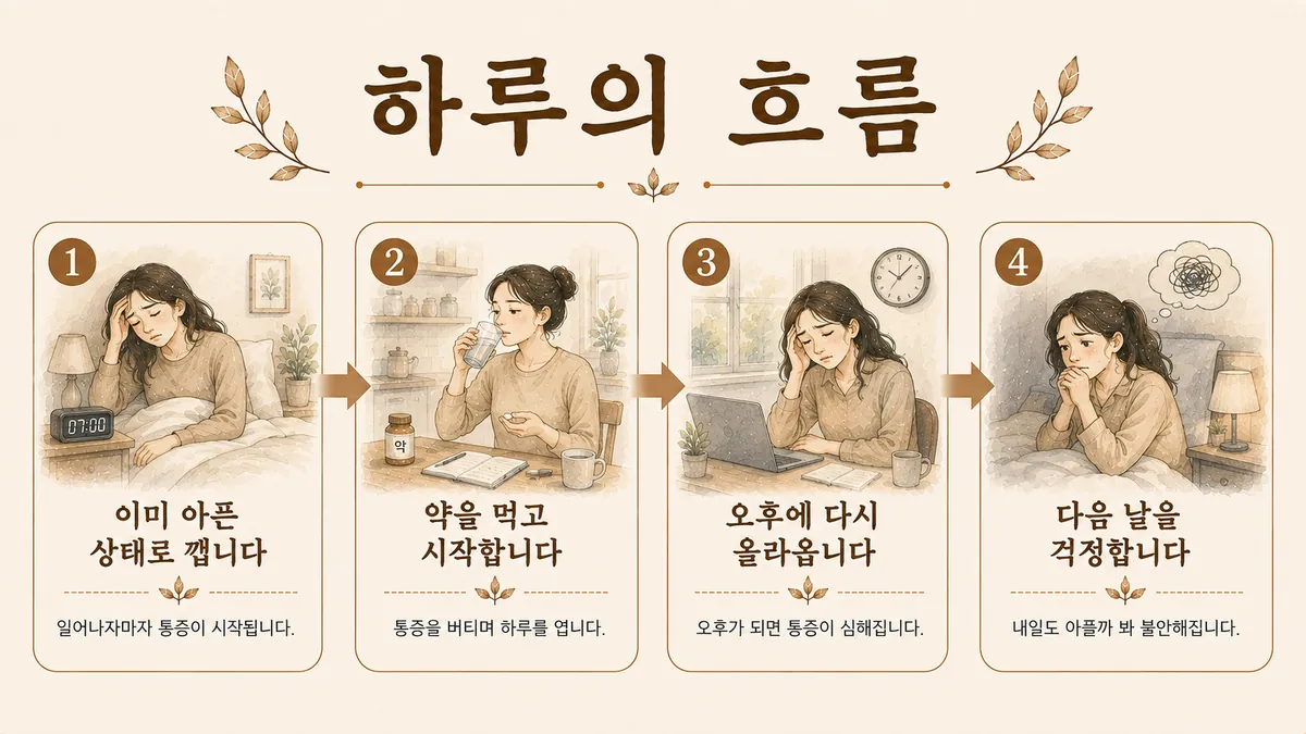 인천 송도 더율한의원 - 약물과용 두통 증상