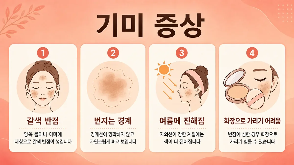 인천 송도 더율한의원 - 기미·색소침착 증상