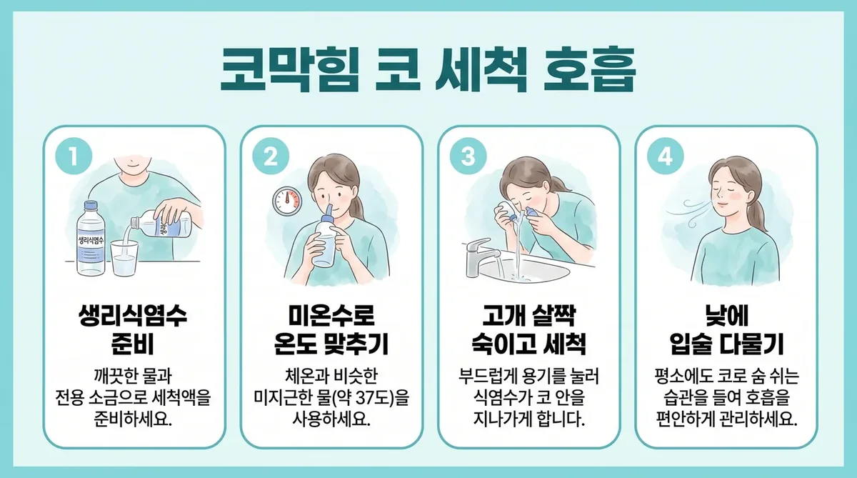 인천 송도 더율한의원 - 코막힘 코 관리