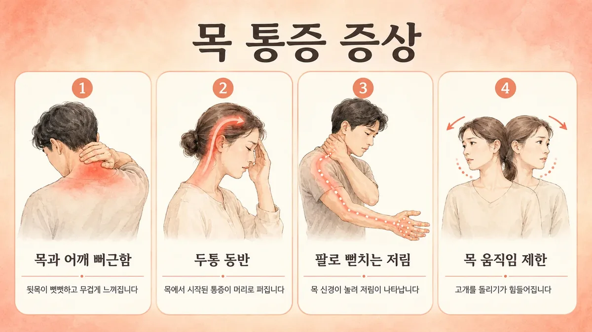 인천 송도 더율한의원 - 목 통증 증상