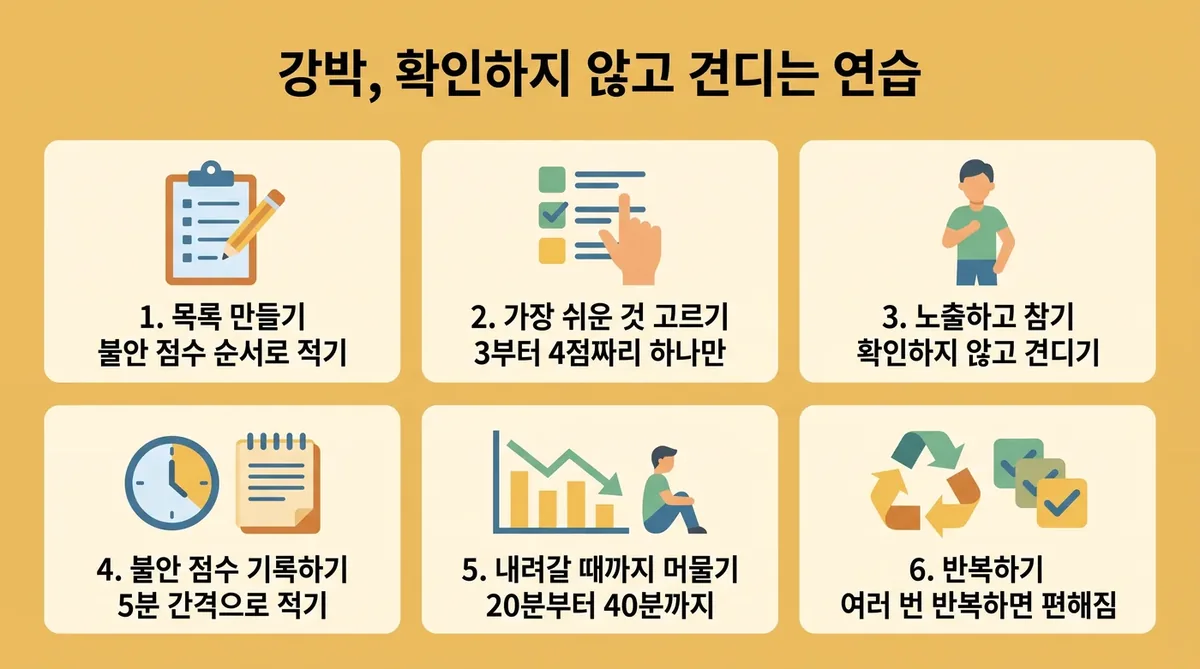 인천 송도 더율한의원 - 강박 참기 연습
