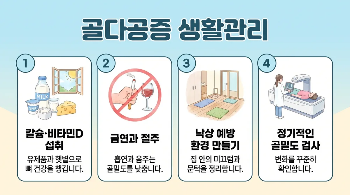 인천 송도 더율한의원 - 골다공증 생활관리