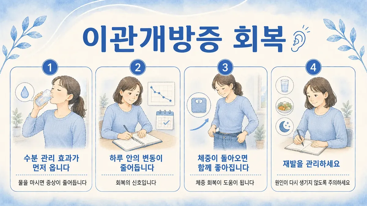 인천 송도 더율한의원 - 이관개방증 회복