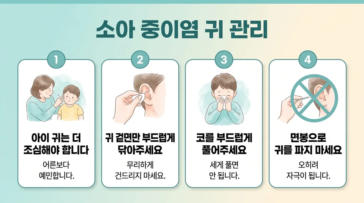 인천 송도 더율한의원 - 소아 중이염 귀 관리