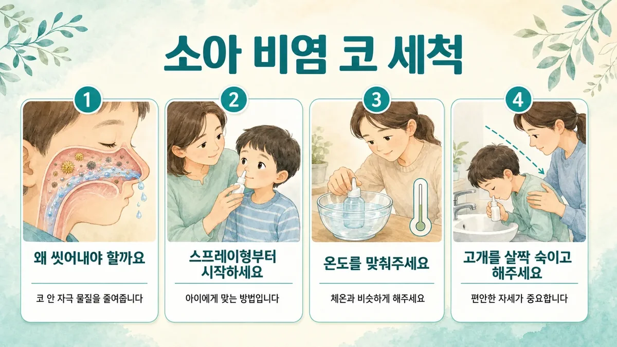 인천 송도 더율한의원 - 소아 비염 코 관리