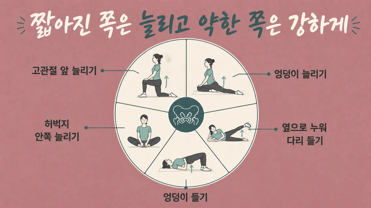 인천 송도 더율한의원 - 골반 교정 운동