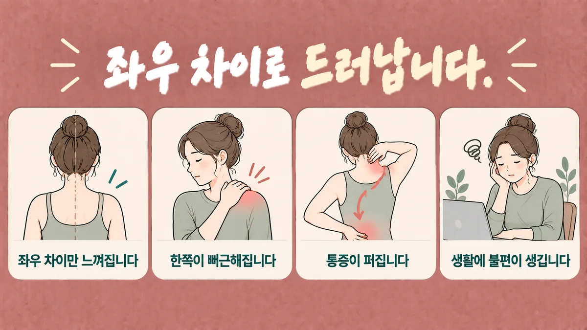 인천 송도 더율한의원 - 골반 교정 증상
