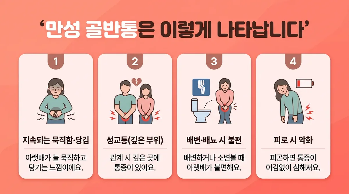 인천 송도 더율한의원 - 골반염 증상