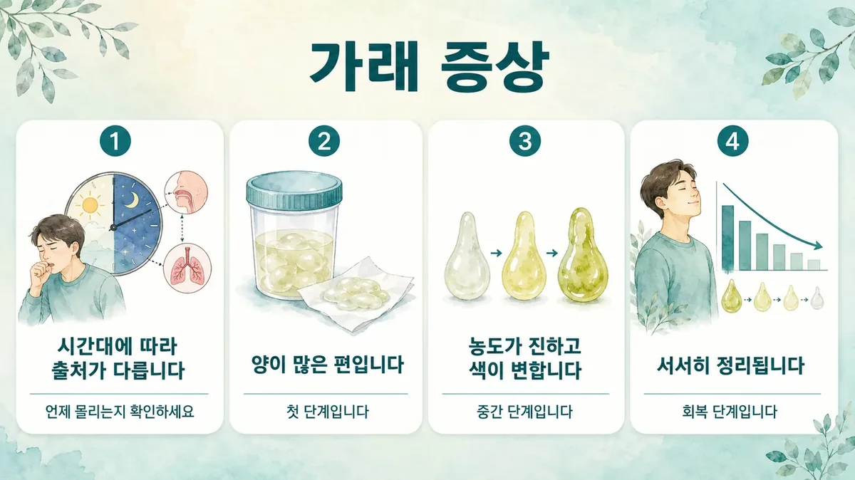 인천 송도 더율한의원 - 가래 증상