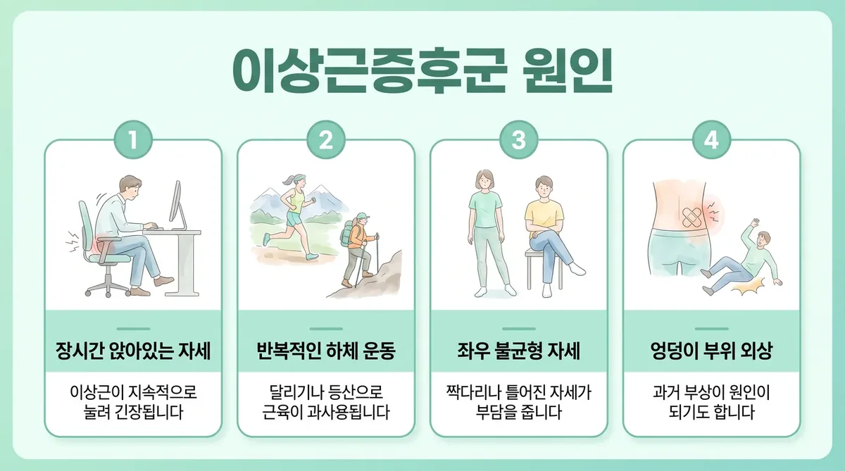 인천 송도 더율한의원 - 이상근증후군 원인