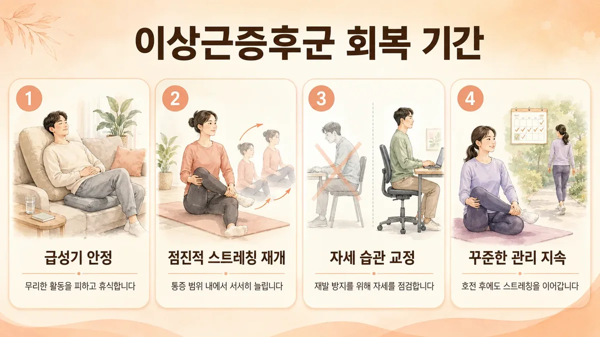인천 송도 더율한의원 - 이상근증후군 회복