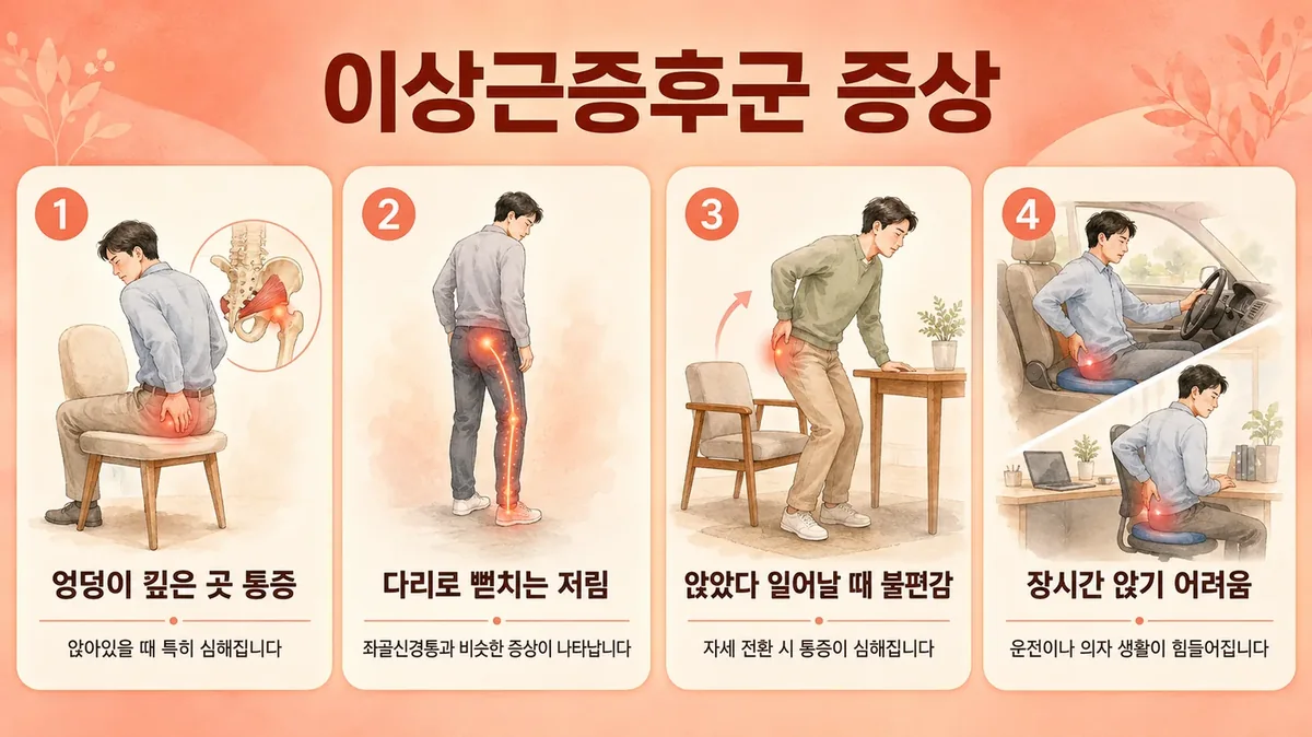 인천 송도 더율한의원 - 이상근증후군 증상