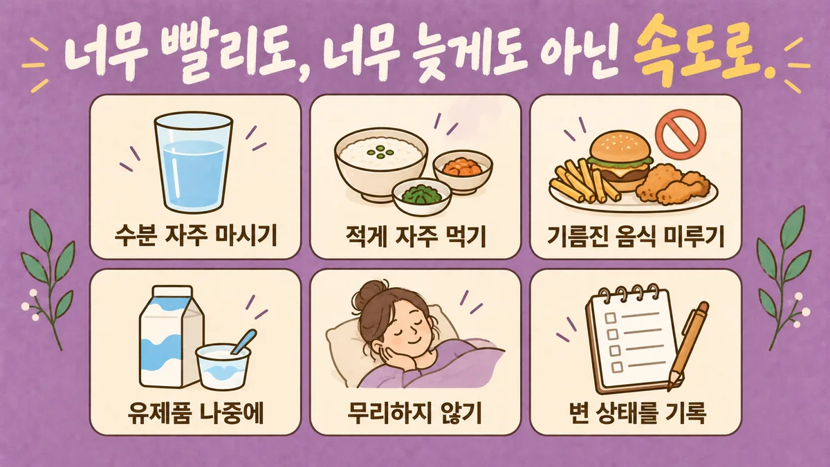 인천 송도 더율한의원 - 장염 후유증 생활관리